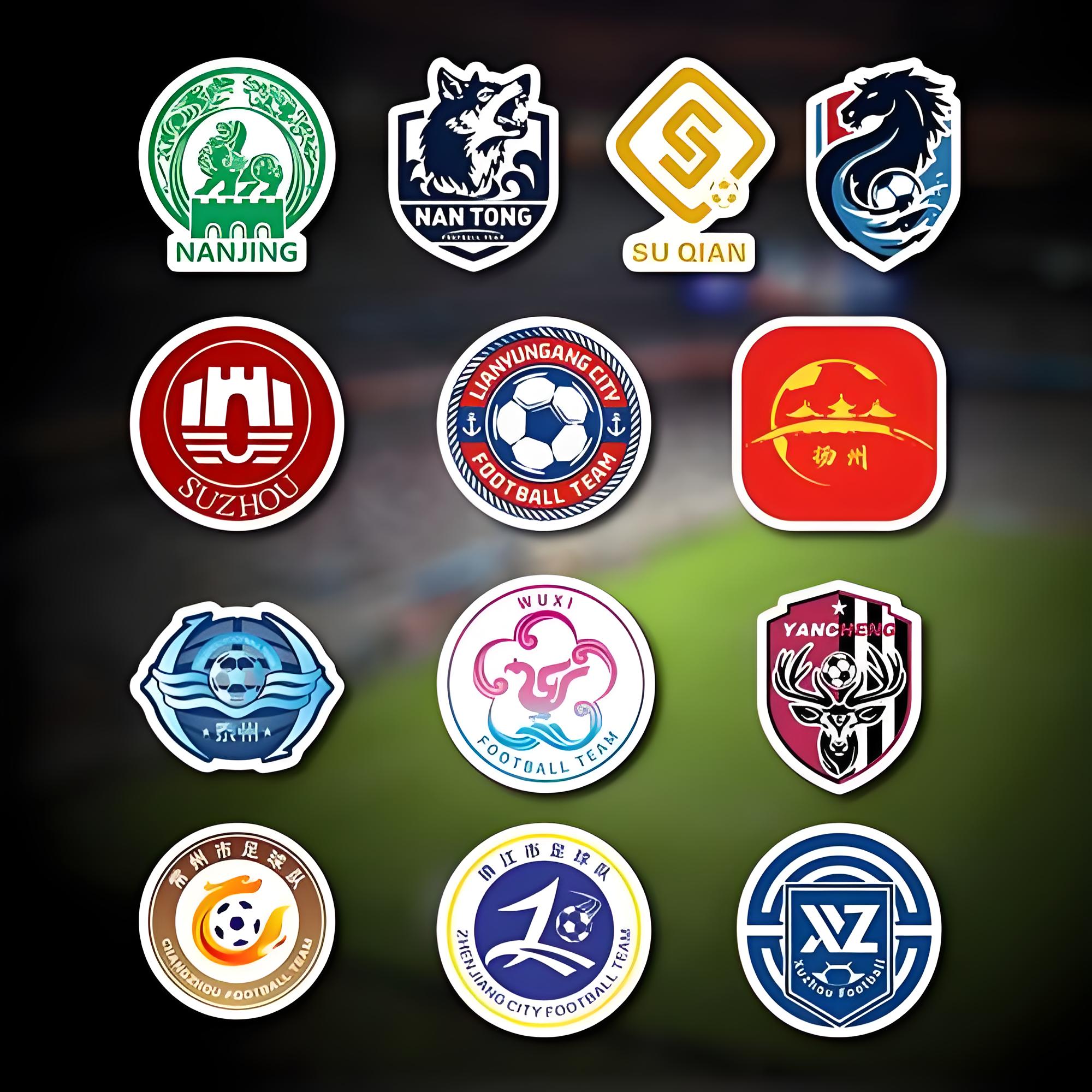 江蘇省市足球聯(lián)賽各市球隊(duì)隊(duì)徽